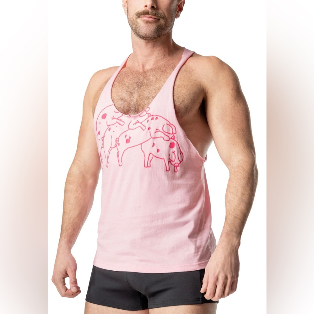 NASTY PIG - HUMPING PIGS SKANK TANK TOP